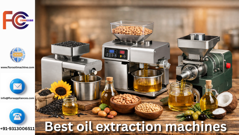 Best oil extraction machines for home and business – India 2026
