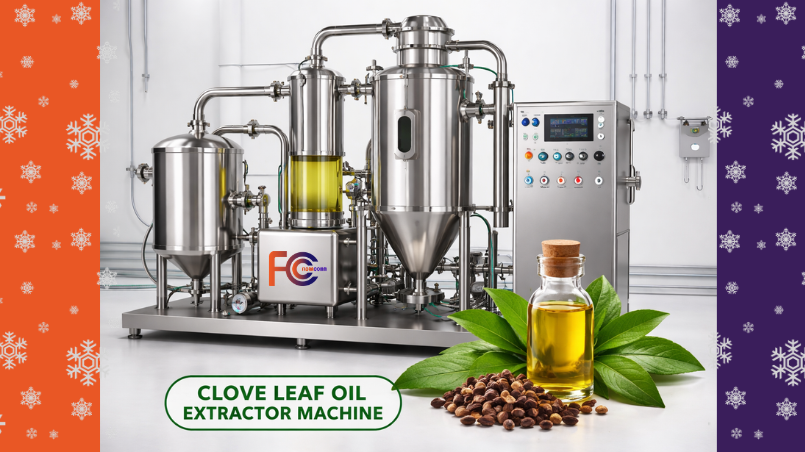 Clove Leaf Oil Extractor Machine: Extraction Process, Features & Industrial Applications