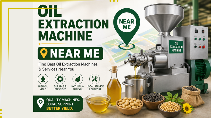 How to Find the Right Oil Extraction Machine Near Me for Pure and Fresh Oil